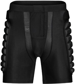 Duurzaam Elastische Zachte Schaatsen Hip Protector Butt Pad Broek Valbestendigheid Roller Gewatteerde Shorts Ski Hip Padded Shorts XL