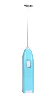 Duurzaam en te reinigen Drankjes Melkopschuimer Foamer Whisk Mixer Stirrer Eiklopper gadgets inteligentes thuis gadget blauw