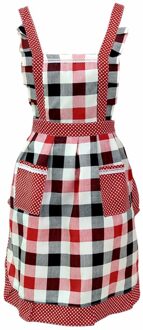 Duurzaam En Te Reinigen Vrouwen Lady Restaurant Home Keuken Voor Pocket Koken Katoenen Schort Bib Zomer Super Producten