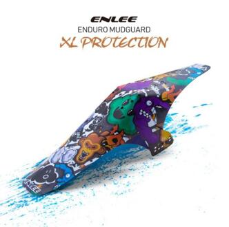 Duurzaam Fiets Spatbord Voor Achter Spatbord Fietsen Road Mtb Mountainbike Fiets Spatbord Met 6 Vaststelling Riem Fiets Accessoires