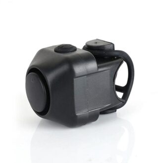 Duurzaam Fietsbel Waarschuwing Veiligheid Fiets Stuur Abs Ring Bell Mini Elektrische Hoorn Handvat Bar Alarm Fietsen Accessoires zwart