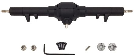 Duurzaam Gebruik Voor 1/10 Schaal Wltoys 12428 12423 Rc Auto Onderdelen Achteras Versnellingsbak Accessoire Onderdelen