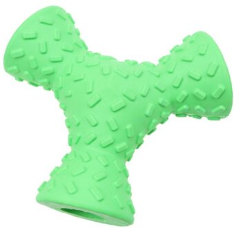 Duurzaam Hond Kauwen Speelgoed Natuurlijke Rubber Tanden Reinigen Kauwen Speelgoed Honden Iq Behandelen Interactieve Puzzel Speelgoed Lekkende Voedsel Dispenser groen