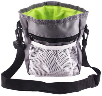 Duurzaam Hond Snack Tas Trekkoord Pocket Verstelbare Hond Training Pet Outdoor Walking Training Benodigdheden Voor Huisdieren