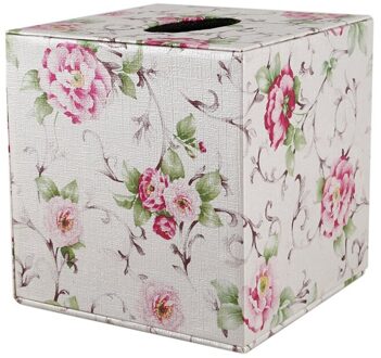 ! Duurzaam Kamer Auto Pu Leer Vierkante Tissue Doos Papier Houder Case Cover Servet