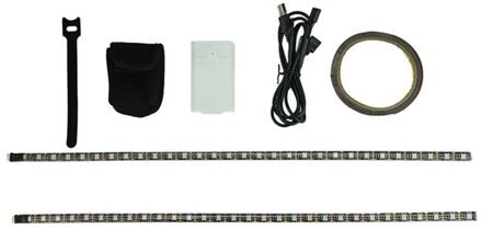 Duurzaam Opvouwbare Led Strip Verlichting Voor Xiaomi M365/M365 Pro Elektrische Scooter Accessoires, light-Up Kleurrijke Scooter M365 Onderdelen