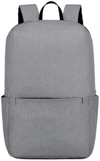 Duurzaam Oxford Opvouwbare Rugzak Unisex Lichtgewicht Outdoor Reizen Wandelen Rugzak Draagbare Camping Dagrugzak # YL10 grijs