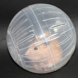 Duurzaam Pet Spelen Oefening Knaagdieren Jogging Muizen Hamster Gerbil Rat Kleine Bal Plastic Speelgoed