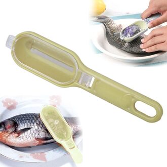 Duurzaam Plastic Vis Schaal Remover Fast Cleaning Fish Skin Schaal Stripper Keukengerei Tool Peeler Scaler Schraper Cleaner Tool