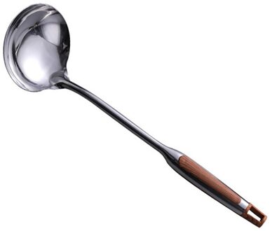 Duurzaam Portable Rvs Non-stick Voedsel Wok Spatel Schop Turner Lepel Pollepel Keuken Gereedschap Kookgerei Kookgerei