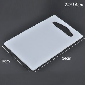 Duurzaam Pp Snijplank Antislip Milieu Multifunctionele Groente Fruit Snijplank Voor Thuis Keuken Camping HY99 24x14cm