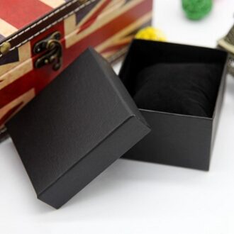 Duurzaam Presentatie Case Box Voor Armband Ketting Sieraden Polshorloge Doos zwart
