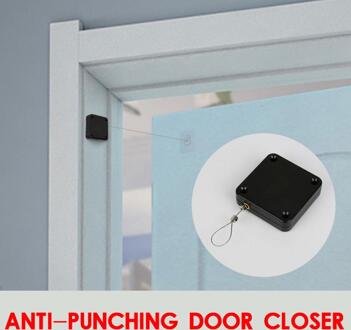 Duurzaam Punch-Gratis Automatische Deursluiters Voorkomen Herhaaldelijk Open Deur Verbeteren Efficiency Eenvoudig Installeren Deurdranger Thuis Gereedschap wit 220-240V