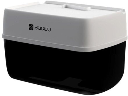 Duurzaam Rolling Papier Houder Plastic Zuignap Rack Punch-Gratis Badkamer Wc Gadget Toiletpapier Handdoekhouder 3