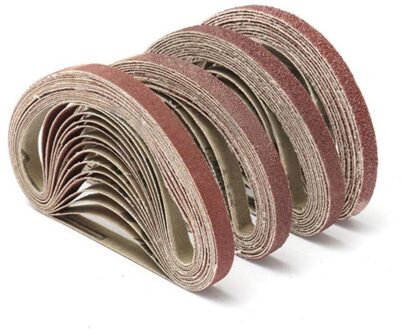 Duurzaam Schurende Doek Gereedschap Polijsten Rode Draagbare Ring Riem Polijstmachine Ontbramen 10pcs Hardware Slijpschijf Flap Disc Groen