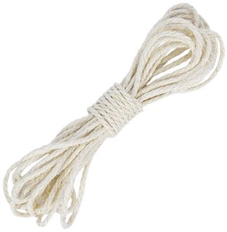 Duurzaam Sisal Touw Voor Krabpaal Krabpaal Speelgoed Katten Krabben Speelgoed Kat Klauw DIY Weven Katten Maken Bureau Benen binding Touw 6mm / 5M