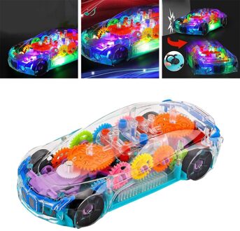 Duurzaam Speelgoed Auto Transparante Race Auto Speelgoed Voor Jongens Meisjes Verjaardagscadeaus