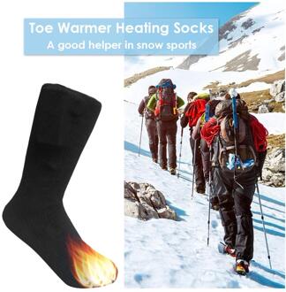 Duurzaam Sport Sokken Klassieke Delicate Dikker Sokken Winter Mannen Vrouwen Unisex Oplaadbare Elektrische Verwarmde Warmer Sokken