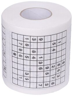 Duurzaam Sudoku Gedrukt Papieren Tissue toiletpapier fun game Funny Praktische Tools voor Leven