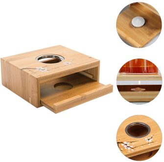 Duurzaam Theepot Warmer Theepot Verwarmd Voetstuk Thee Verwarming Voetstuk (Kaars)