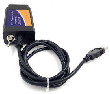 Duurzaam Usb Interface Abs Mini 1Pc OBD2 Usb Diagnostische Kabel Voor Forscan ELM327 Usb Met Schakelaar Mini Obdii Usb v1.5 Scanner