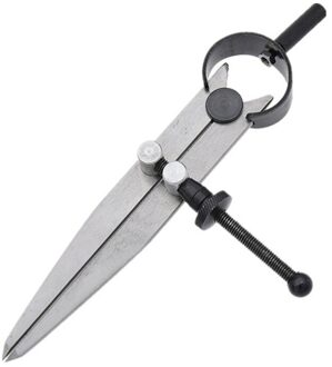 Duurzaam Verstelbare Wing Divider Edge Creaser Diy Naaien Lederen Metal Craft Tool