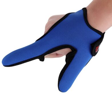 Duurzaam waterdicht fly neopreen Vissen Handschoenen half protector Anti-Slip Anti-cut Drie vinger slip anti cut staaf dragen HANGUO XW0784L