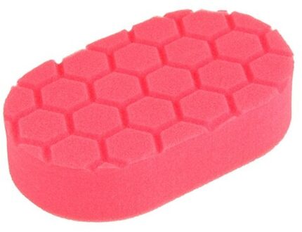 Duurzaam Waxing Polish Wax Foam Sponge Polijsten Pad Auto Wielen Waxen Honingraat Spons Pad rood