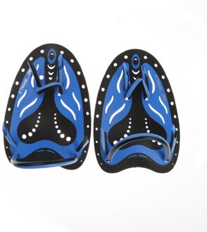 Duurzaam Zwemmen Hand Peddels Vinnen Voor Weerstand Zwemmen Training blauw L