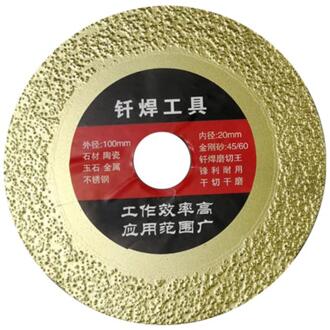 Duurzame Roterende Diamant Zaagblad multifunctionele Gereedschap voor Porseleinen Tegel Keramische Droog Snijden Agressieve Disc