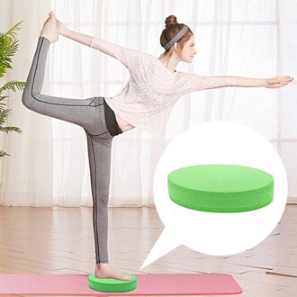 Duurzame Yoga Kussen Foam Board Balance Pad Gym Fitness Oefening Mat Vrouwen Workout Balans Oefening # J30 groen