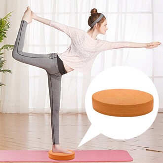 Duurzame Yoga Kussen Foam Board Balance Pad Gym Fitness Oefening Mat Vrouwen Workout Balans Oefening # J30 Oranje