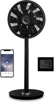 Duux DXCF12 Whisper Flex Smart Fan with Battery Pack Statiefventilator Zwart