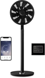 Duux DXCF14 Whisper Flex Ultimate Fan incl. Battery Pack Statiefventilator Zwart