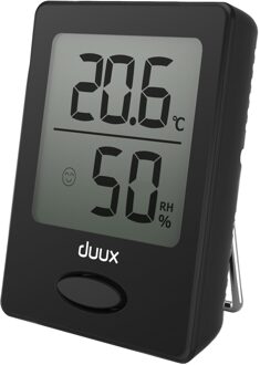 Duux Sense thermometer + hygrometer Klimaat accessoire Zwart