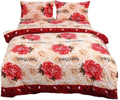 Duvet Cover Set With Pillowcase,3PCS Custom Size Nordic Home Bedding, Soft Flannel Microfiber Polyester,Deep Pockets Keep Warm