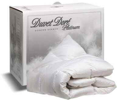 Duvet dore Duvet Doré Duvet Doré Platinum Donzen Dekbed - Lits-jumeaux (260x220 Cm) - Volwassen Wit