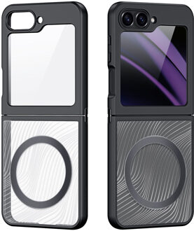 Dux Ducis Aimo Backcover met MagSafe voor de Samsung Galaxy Z Flip 7 FE - Transparant