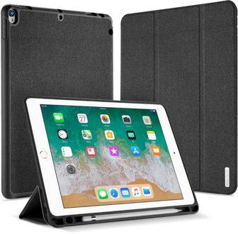 Dux Ducis Domo Bookcase Tablethoes hoesje voor iPad Pro 10.5 - Zwart