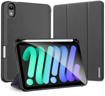 Dux Ducis Domo Bookcase voor de Apple iPad Mini 7 (2024) / iPad Mini 6 (2021) - Zwart - 8.3
