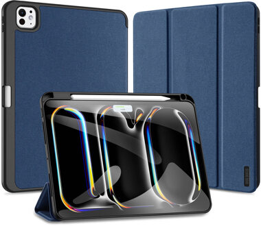 Dux Ducis Domo Bookcase voor de Apple iPad Pro 11 (2025) M5 / (2024) M4 - Donkerblauw