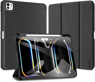 Dux Ducis Domo Bookcase voor de Apple iPad Pro 11 (2025) M5 / (2024) M4 - Zwart