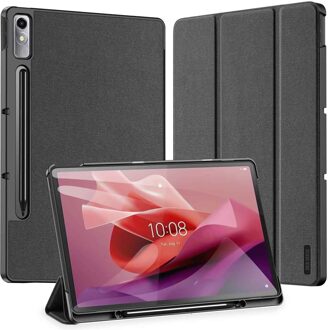 Dux Ducis Domo Bookcase voor de Lenovo Tab P12 - Zwart - 12.7