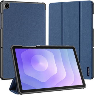Dux Ducis Domo Bookcase voor de Samsung Galaxy Tab A11 Plus - Donkerblauw - 11
