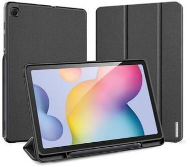 Dux Ducis Domo Bookcase voor de Samsung Galaxy Tab S6 Lite / Tab S6 Lite (2022) / Tab S6 Lite (2024) - Zwart - 10.4