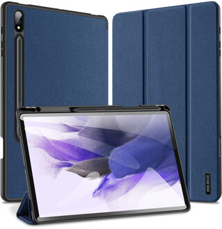 Dux Ducis Domo Bookcase voor de Samsung Galaxy Tab S9 11.0 inch - Donkerblauw