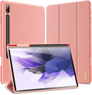 Dux Ducis Domo Bookcase voor de Samsung Galaxy Tab S9 11.0 inch - Roze