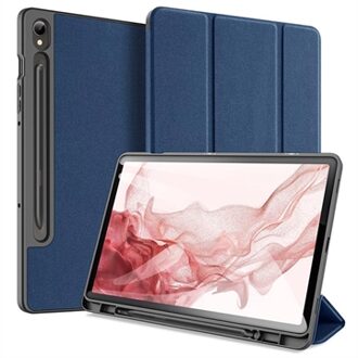 Dux Ducis Domo Bookcase voor de Samsung Galaxy Tab S9 - Donkerblauw - 11