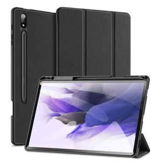Dux Ducis Domo Bookcase voor de Samsung Galaxy Tab S9 Plus - Zwart - 12.4