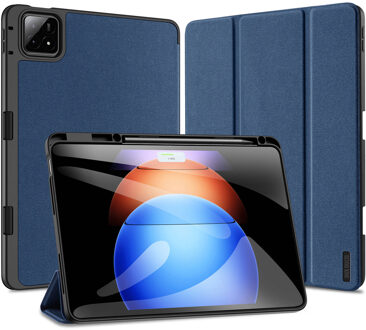 Dux Ducis Domo Bookcase voor de Xiaomi Pad 6S Pro 12.4 - Donkerblauw